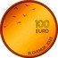 Slovenia 100 Euro 110th Anniversary of the Birth of Slovenian Writer Boris Pahor 2023  Proof 100 EURO SLOVENIJA 2023 coin obverse