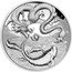 Australia 2 Dollars (Dragon and Koi) P WR coin reverse