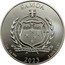 Samoa 2 Dollars Four Guardians. Vermilion Bird 2023  BU SAMOA 2023 FA'AVAE I LE ATUA SAMOA IRB 1 OZ AG 999 2 DOLLARS coin obverse