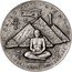 Niue 2 Dollars (Treasures of Ancient Civilizations III) ET CAIRO - 2600 - GIZA 1505 - DÉR EL-BAHRÍ - 2563 - LOUVRE F CV 2017 coin reverse