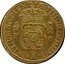 Mexico 2 Escudos Ferdinand VI 1747 MF KM# 125 INITIUM SAPIENTIAE TIMOR DOMINI M F 2 coin reverse