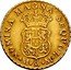 Mexico 2 Escudos Ferdinand VI 1755 MM KM# 126.2 NOMINA MAGNA SEQUOR M MO M coin reverse