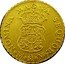 Mexico 2 Escudos Ferdinand VI 1757 MM KM# 127 NOMINA MAGNA SEQUOR M MO M coin reverse