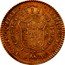 Mexico 2 Escudos Carolus III 1775 FM KM# 130.2 MO IN UTROQ FELIX AUSPICE DEO FM 2 S coin reverse