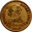 Mexico 2 Escudos Carolus III 1785 FM KM# 130.2a CAROL III D G HISP ET IND R 1787 coin obverse