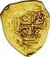 Mexico 2 Escudos (Charles II) KM# 52 coin reverse
