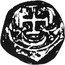 Mexico 2 Escudos Luis I ND Mo D KM# A54 coin reverse