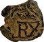 Spain 2 Maravedis (Felipe IV Countermark) RX coin reverse