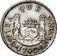 Mexico 2 Reales Philip V 1742 M KM# 85 VTRA QUE VNUM MO 1746 M PLUS VLTR coin reverse