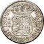 Mexico 2 Reales Carolus III 1763 M KM# 87 CAR III D G HISP ETIND R R 2 coin obverse