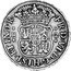 Mexico 2 Reales (Ferdinand VI) KM# 86.2 FRD VI D G HISP ET IND R R 2 coin obverse
