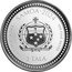 Samoa 2 Tala Year of the Dragon 2023 FA'AVAE I LE ATUA SAMOA 2 TALA SAMOA 2024 1 TROY OUNCE 999 FINE SILVER coin obverse