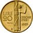 Italy 20 Lire (Vittorio Emanuele III Pattern - Fascism Anniversary) KM# Pr31 LIRE 20 PROVA OTTOBRE 1922 1923 R coin reverse