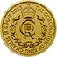 UK 25 Pounds (Charles III Coronation) THE CORONATION OF KING CHARLES III 6 MAY 2023 1/4 OZ FINE GOLD 999.9 CRIII JB coin reverse