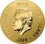 Niue 250 Dollars Water Dragon 2024 ʟMㅈ CHARLES III NIUE 250 DOLLARS 2024 JC AU 999 coin obverse