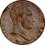 Netherlands 3 Guldens Willem I Pattern Coin 1819  WILLEM KONING DER NED. G. H. V. L. coin obverse