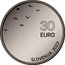 Slovenia 30 Euro 110th Anniversary of the Birth of Slovenian Writer Boris Pahor 2023  Proof 30 EURO SLOVENIJA 2023 coin obverse