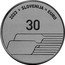 Slovenia 30 Euro The Day of Slovenian Sport 2023  proof 2023 SLOVENIJA EURO 30 coin obverse