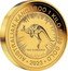 Australia 3000 Dollars (Australian Kangaroo. Memorial) AUSTRALIAN KANGAROO 1 KILO 9999 GOLD 2023 RED KANGAROO P coin reverse