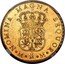 Mexico 4 Escudos Ferdinand VI 1756 MM KM# 138 NOMINA MAGNA SEQUOR M MO M coin reverse