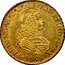 Mexico 4 Escudos Ferdinand VI 1759 MM KM# 139 FERDIND VI D G HISPAN ET IND REX 1759 coin obverse
