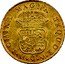 Mexico 4 Escudos Ferdinand VI 1759 MM KM# 139 NOMINA MAGNA SEQUOR M MO M coin reverse