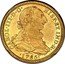 Mexico 4 Escudos Carolus III 1785 FM KM# 142.2a CAROL III D G HISP ET IND R 1785 coin obverse