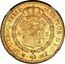 Mexico 4 Escudos Carolus III 1785 FM KM# 142.2a IN UTROQ FELIX AUSPICE DEO MO FM 4 S coin reverse