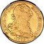 Mexico 4 Escudos Charles IV 1789 FM KM# 143.1 CAROL IV D G HISP ET IND R 1789 coin obverse