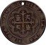 Mexico 4 Reales Philip V 1722 Mo J KM# R40 HISPANIARVM ET INDIARVM REX coin reverse