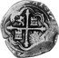 Mexico 4 Reales Philip III ND F MB# 37.1 coin reverse