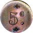 France 5 Centimes (Montagnac) 5C coin reverse
