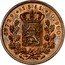 Netherlands 5 Cents (Willem III Pattern) 6W729 1851 0,900 coin obverse