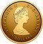 Canada 5 Dollars (45th Anniversary of Canada’s Gold Maple Leaf) ELIZABETH II D G REGINA 5 DOLLARS coin obverse