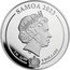 Samoa 5 Dollars Flash 2023  BU SAMOA 2023 IRB 1 OZ AG999 5 DOLLARS coin obverse