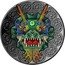 Niue 5 Dollars Lunar Dragon 2024  Antiqued (minted in 2023)  coin reverse