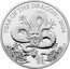 UK 5 Pounds Lunar Year of the Dragon 2024 龍 W.W YEAR OF THE DRAGON 2024 coin reverse