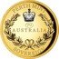 Australia 50 Dollars Elizabeth II 6th Portrait - Australia Sovereign 2022  Proof; High Relief PERTH MINT 70 AUSTRALIA SOVEREIGN coin reverse