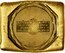 USA 50 Dollars (Slug Augustus Humbert Die Through a Gold Ingot) 999 S.S. CENTRAL AMERICA 1857 CAL. GOLD FROM HUMBERT INGOTS 830/555 SEPT. 12, 2008 coin reverse