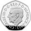 UK 50 Pence Darth Vader and Emperor Palpatine 2023 Proof CHARLES III D G REX F D 50 PENCE 2023 MJ coin obverse