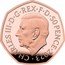 UK 50 Pence Han Solo and Chewbacca 2023 Proof CHARLES III D G REX F D 50 PENCE 2023 MJ coin obverse
