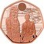 UK 50 Pence Han Solo and Chewbacca 2023 Proof STAR WARS © & TM LUCASFILM LTD. coin reverse