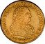Mexico 8 Escudos Ferdinand VI 1747 MF KM# 149 FERDND VI D G HISPAN ET IND REX 1747 coin obverse