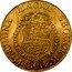 Mexico 8 Escudos Carolus III 1761 MM KM# 154 NOMINA MAGNA SEQUOR M MO MO M coin reverse