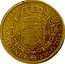 Mexico 8 Escudos Charles IV 1789 FM KM# 157 IN UTROQ FELIX AUSPICE DEO 8 S MO FM coin reverse