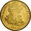 Mexico 8 Escudos Charles IV 1790 FM KM# 158 CAROL IIII D G HISP ET IND R 1790 coin obverse