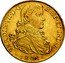 Mexico 8 Escudos Ferdinand VII 1808 TH KM# 160 FERDIN VII D G HISP ET IND R 1809 coin obverse