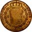 Mexico 8 Escudos Ferdinand VII. Guadalajara 1821 GA FS KM# 161.1 N UTROQ FELIX AUSPICE DEO 8 S GA FS coin reverse