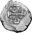 Mexico 8 Escudos (Philip V) KM# 57.1 coin reverse