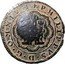 Spain 8 Maravedis (Felipe III Countermark) PHILIPPVS D G OMNIVM coin obverse